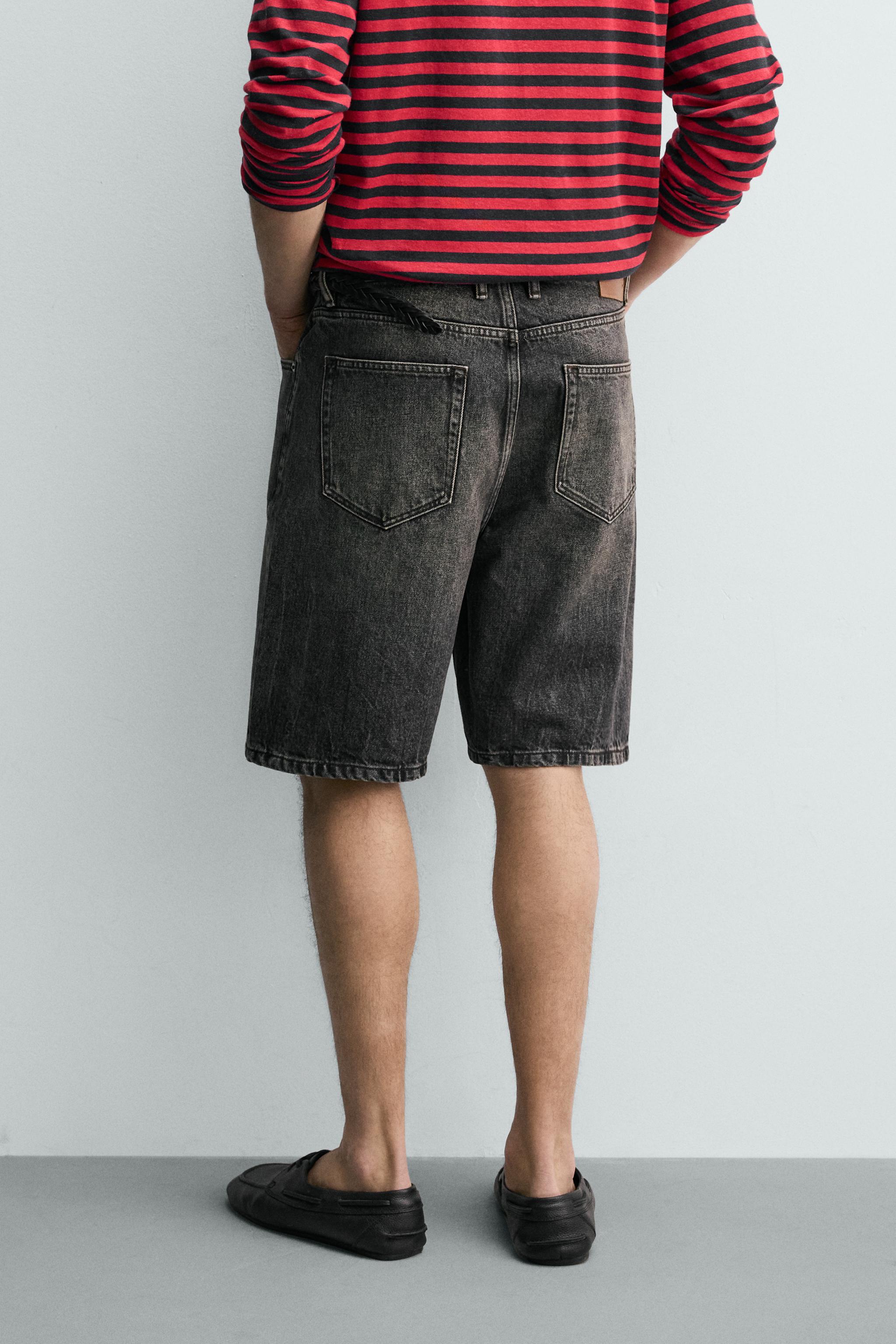BERMUDA EN JEAN RELAXED FIT